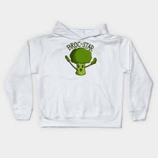 “Broc-Star” Rock Star Broccoli Kids Hoodie